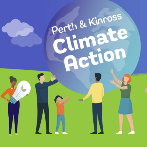 Perth & Kinross Climate Action Logo - SHIFT, Perth & Kinross Climate Change Commission